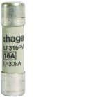 Hager - Cartouche Fusible cylindrique PV 10x38 mm 1000V DC 16A