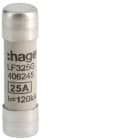 Hager - Cartouche Fusible cylindrique 10x38mm gG 25A 500V AC 120kA