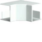 Hager - Angle intérieur pour goulotte de distribution lifea LFF 40x40mm Blanc