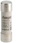 Hager - Cartouche Fusible cylindrique 14x51mm gG 10A 690V AC 80kA