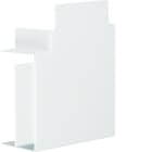 Hager - Angle plat pour goulotte de distribution lifea LFF et FB 60x110mm Blanc