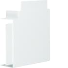 Hager - Angle plat pour goulotte de distribution lifea LFF et FB 60x150mm Blanc