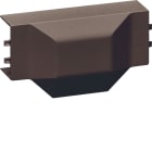 Hager - Té et croix lifea pour LF20035/36 RAL 8014 marron