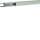 Hager - Goulotte lifea PVC h 30mm x p 30mm + 2 éclisses sans agrafe RAL 7030 gris