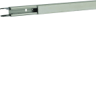 Hager - Goulotte lifea PVC h 30mm x p 30mm + 2 éclisses sans agrafe RAL 7030 gris