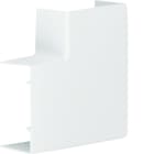 Hager - Anglet plat pour goulotte de distribution lifea LFF 30x60mm Blanc