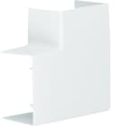 Hager - Angle plat pour goulotte de distribution LFF 40x60mm Blanc