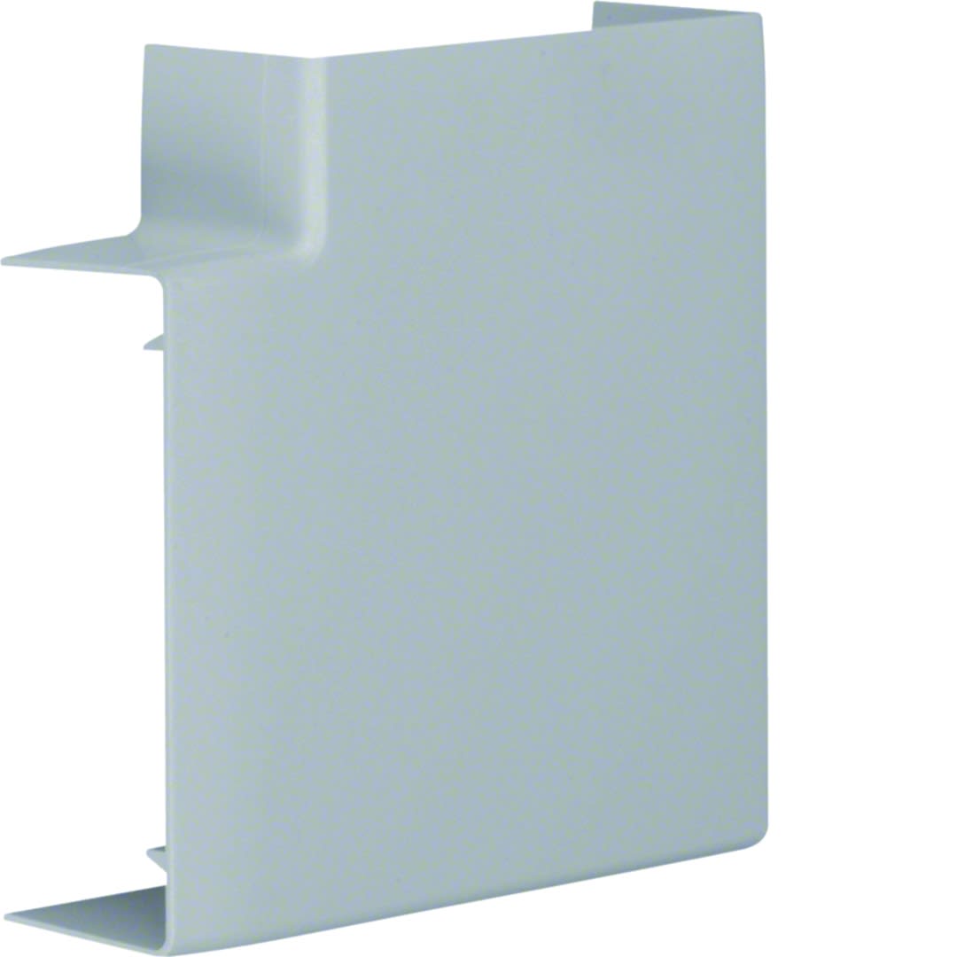 Hager - Angle plat variable lifea pour LF/LFF40110 h 110mm x p 40mm RAL 7030 gris