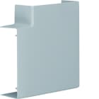Hager - Angle plat variable lifea pour LF/LFF40110 h 110mm x p 40mm RAL 7030 gris