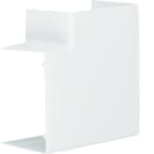 Hager - Angle plat pour goulotte de distribution LFF 60x90mm Blanc