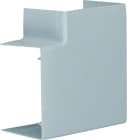 Hager - Angle plat variable pour LF/LFF60090 h 90mm x p 60mm gris