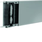 Hager - Goulotte Liféa 60X190 RAL 7030 avec éclis. et 2 agrf./mètre