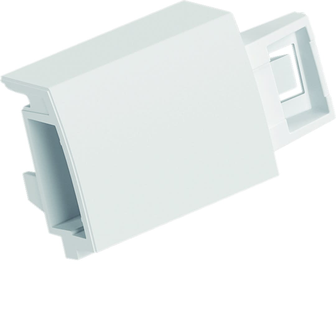 Hager - 10 extensions pour support appareillage lifea LFF71H110 RAL 9016 Pure