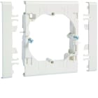 Hager - Support appareillage lifea entraxe 60mm pour goulotte lifea LFF 40/60x90mm Blanc