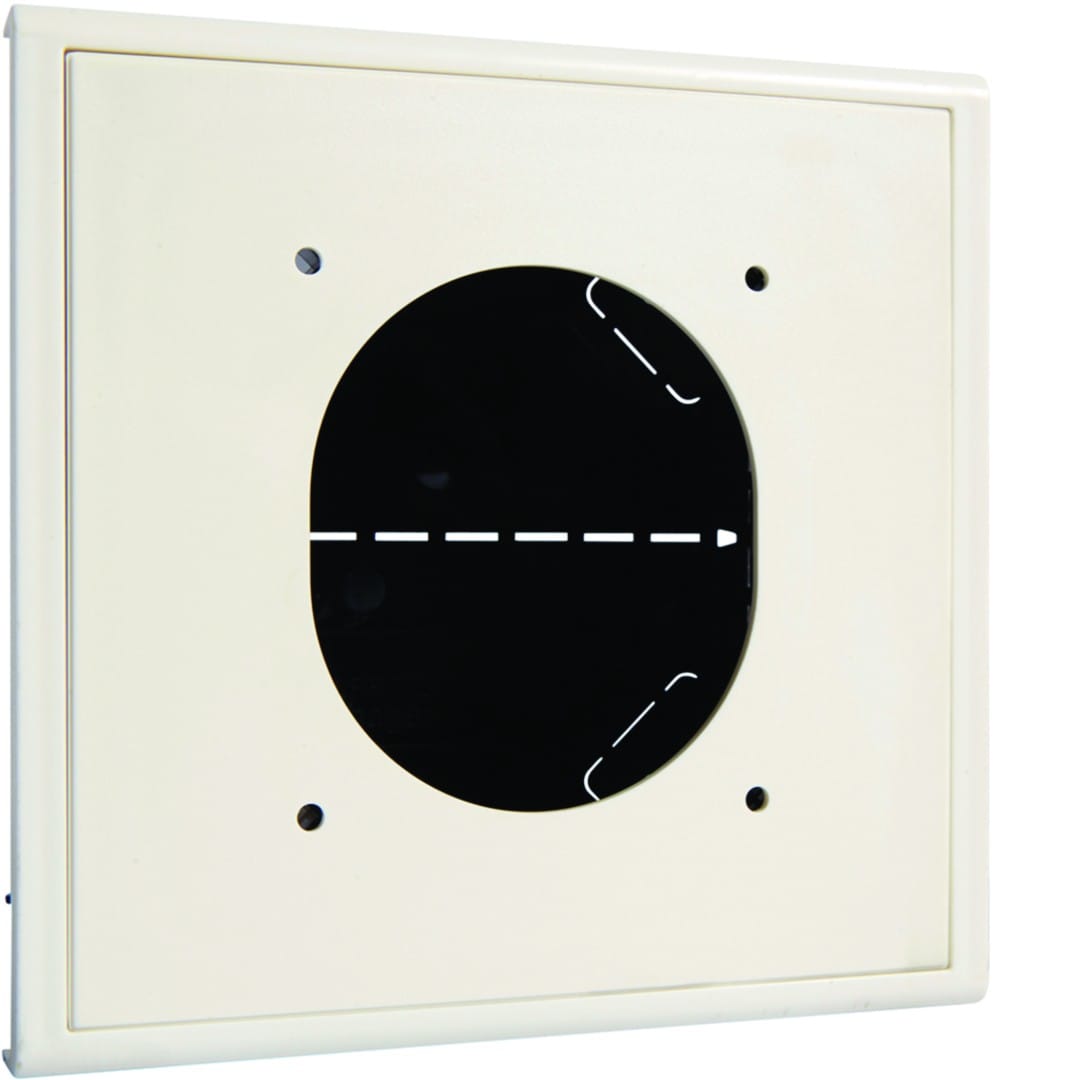 Hager - Support prise lifea CEE pour LFF60110Pure RAL 9016 Pure