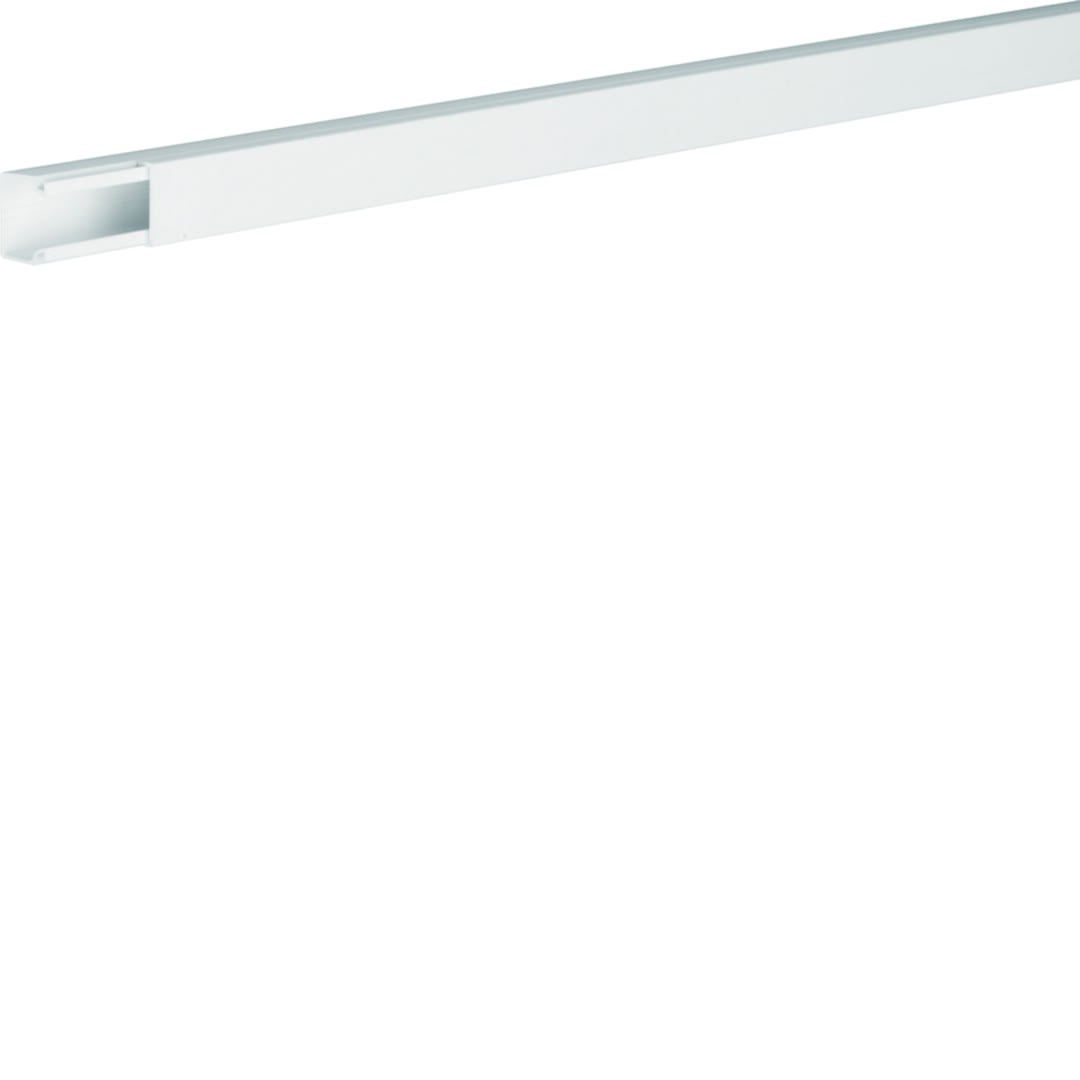 Hager - Goulotte camelea h20mm x 20mm sans halogène RAL 9010 blanc paloma