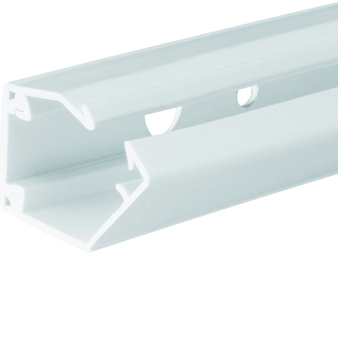 Hager - Goulotte flexible lifea 15x15mm PVC Blanc