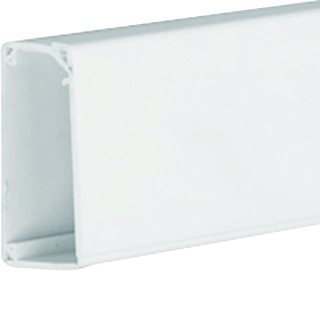 Hager - Goulotte flexible lifea 20x35mm PVC Blanc