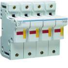 Hager - Coupe circuit 3P+N 50A 690V L51 accessoriable 6 modules