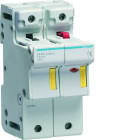 Hager - Coupe circuit 1P+N 50A 690V L51 accessoriable 3 modules