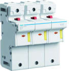 Hager - Coupe circuit 3P 125A 690V L58 accessoriable 6 modules