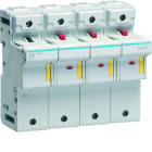 Hager - Coupe circuit 3P+N 125A 690V L58 accessoriable 8 modules