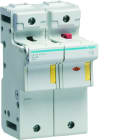 Hager - Coupe circuit 1P+N 125A 690V L58 accessoriable 4 modules