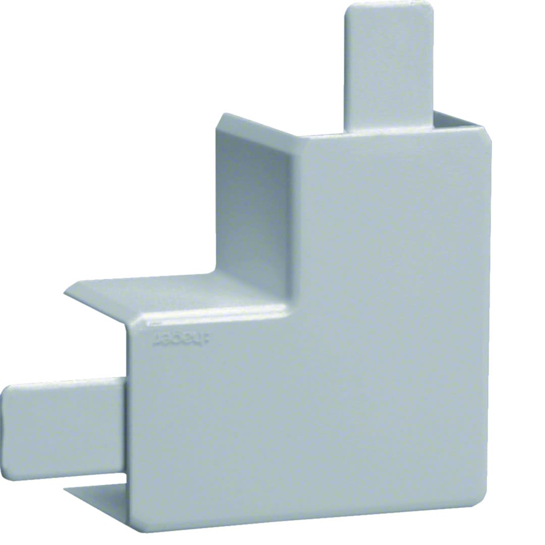 Hager - Angle plat, LF 30030, gris
