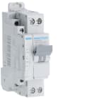 Hager - Disjoncteur fil pilote Phase + Neutre 25A 3kA Courbe C bornes à vis 1,50 Modules