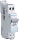 Hager - Disjoncteur Phase+ Neutre 1A 3kA Courbe C connexion automatique SanVis 1 Module