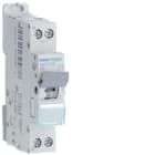 Hager - Disjoncteur 6A 1P+N 4,5-6kA Courbe B 1module
