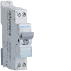 Hager - Disjoncteur 10A 1P+N 4,5-6kA Courbe B 1module