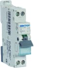 Hager - Disjoncteur 6A 1P+N 4,5-6kA Courbe C 1module