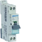 Hager - Disjoncteur 16A 1P+N 4,5-6kA Courbe C 1module