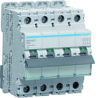 Hager - Disjoncteur magnétique 4P 15kA 63A 400V access. indicateur IEC 947-2