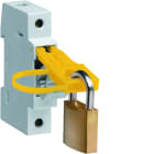 Hager - Kit de verrouillage manette plombable pour coupe-circuits