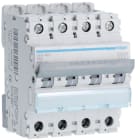 Hager - Disjoncteur 63A 4P 6-10kA Courbe B 4modules