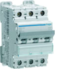 Hager - Disjoncteur 6A 3P 10-15kA Courbe C 3modules