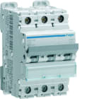 Hager - Disjoncteur 25A 3P 6-10kA Courbe C 3modules