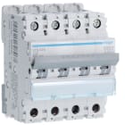 Hager - Disjoncteur 25A 4P 6-10kA Courbe C 4modules