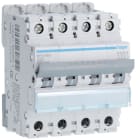 Hager - Disjoncteur 63A 4P 6-10kA Courbe C 4modules