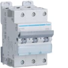 Hager - Disjoncteur 6A 3P 6-10kA Courbe C 3module