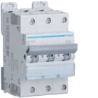 Hager - Disjoncteur 6A 3P 6-10kA Courbe C 3module
