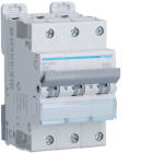 Hager - Disjoncteur 40A 3P 6-10kA Courbe C 3module