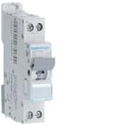 Hager - Disjoncteur 1A 1P+N 6-10kA Courbe C 1module