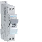 Hager - Disjoncteur 4A 1P+N 6-10kA Courbe C 1module