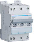 Hager - Disjoncteur 40A 3P+N 6-10kA Courbe C 3module