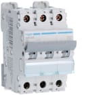 Hager - Disjoncteur 3A 3P 6-10kA Courbe D 3modules