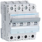 Hager - Disjoncteur 25A 4P 6-10kA Courbe D 4modules