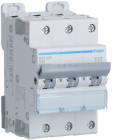 Hager - Disjoncteur 25A 3P 6-10kA Courbe D 3module